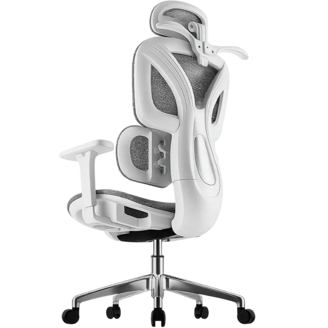 Powerbasic Silla de Oficina Ergonómica Beja Gris Hover Image