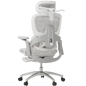 Powerbasic Silla de Oficina Ergonómica Elvas Gris