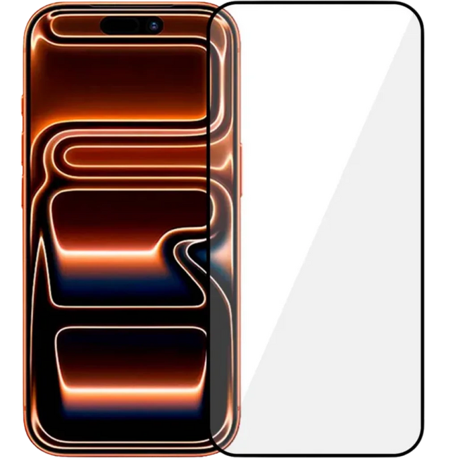 Protector de cristal templado iPhone 17 Pro Full Screen 3D Hover Image