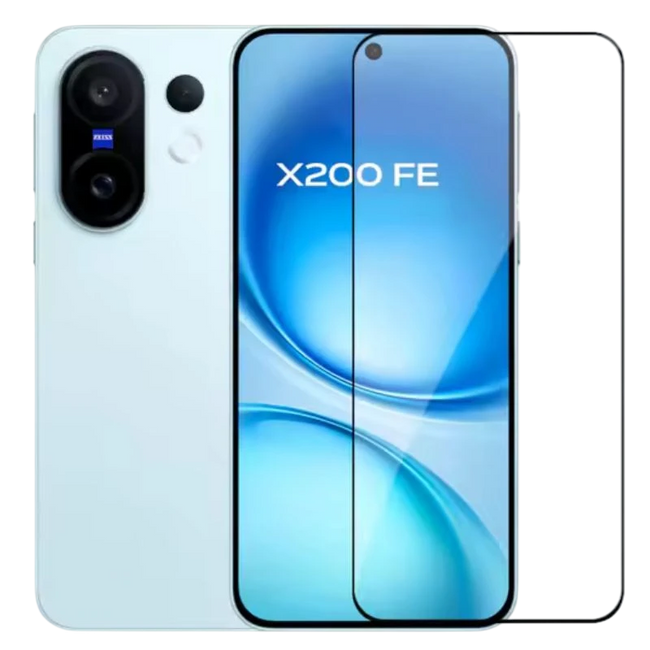 Pack x2 Protector de cristal templado Vivo X200 FE Full Screen 3D Hover Image