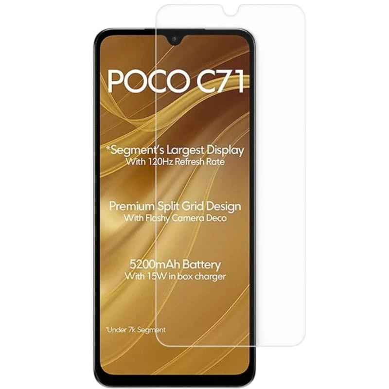 Protector de cristal templado Xiaomi Poco C71 Full Screen 3D