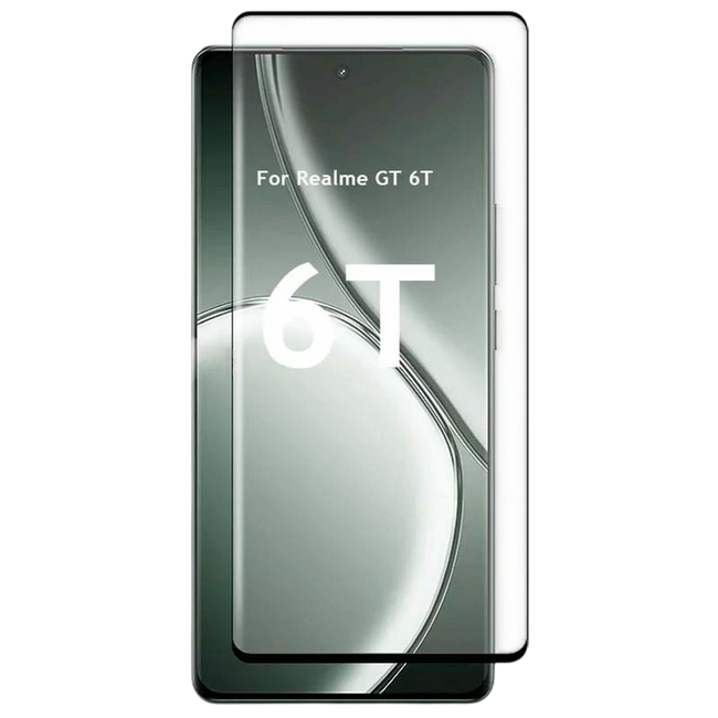 Protector de cristal templado Realme GT6 / GT 6T 5G Full Screen 3D Hover Image