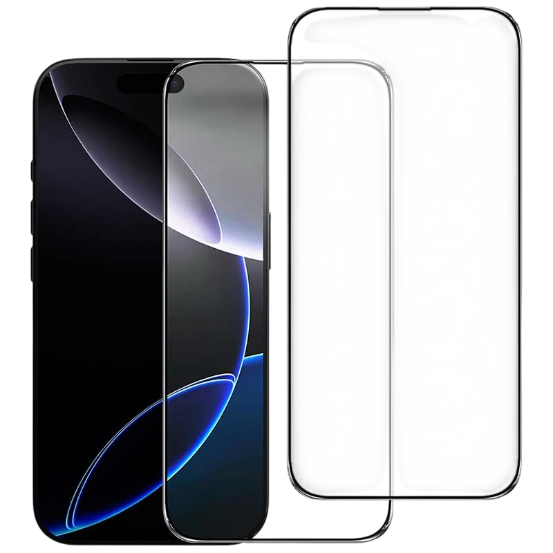 Pack x2 Protector de cristal templado iPhone 16 Plus 6.7 Full Screen 3D