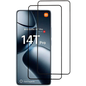 Pack x2 Protector de cristal templado Xiaomi Poco X7 Pro / 14T / 14T Pro Full Screen 3D