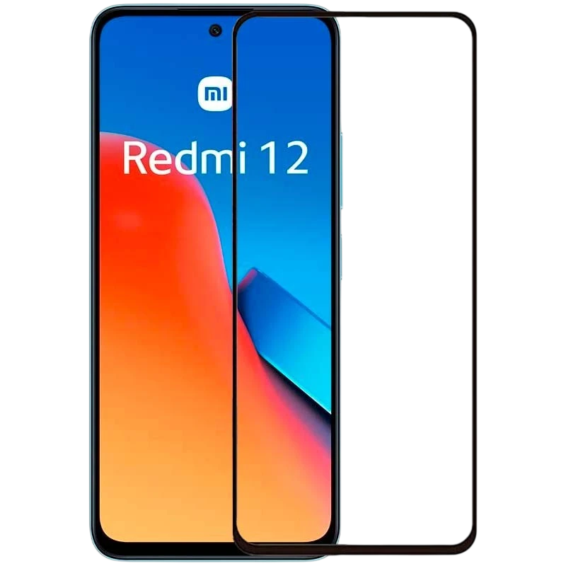 Protector de cristal templado Xiaomi Redmi 13 / Poco M6 4G / Redmi 12 Full Screen 3D