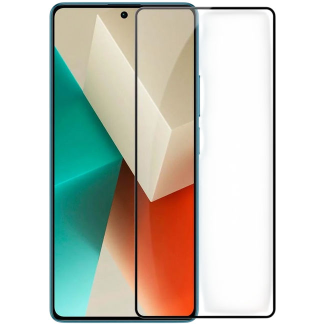 Protector de cristal templado Xiaomi Redmi Note 13 4G Full Screen 3D Hover Image