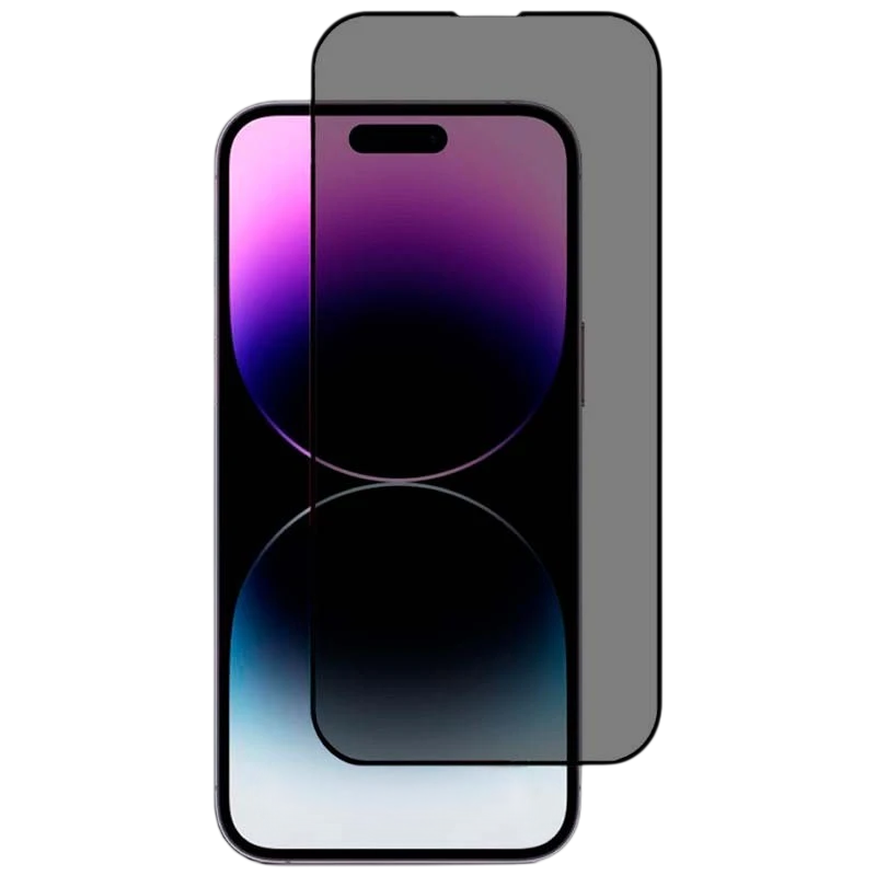 Protector de cristal templado Antiespía Apple iPhone 15 Pro Max
