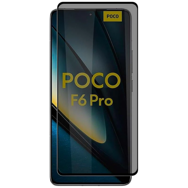 Protector de cristal templado Antiespía Xiaomi Poco F6 Pro 5G Hover Image