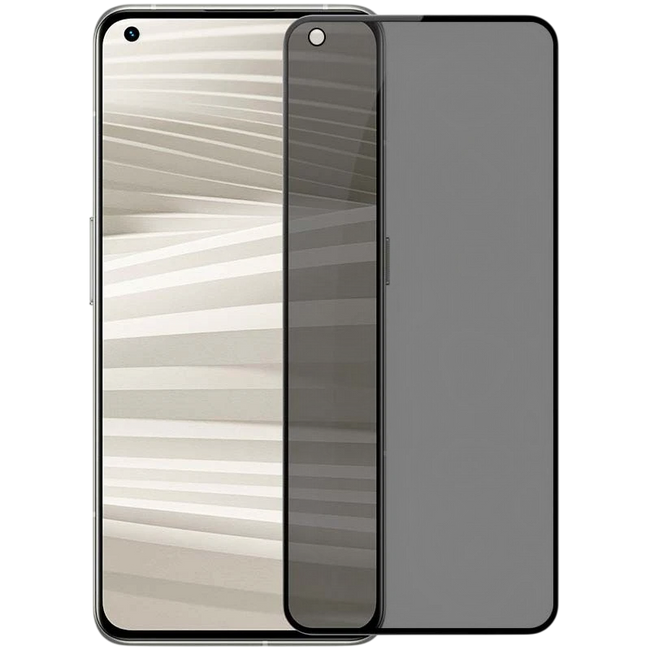Protector de cristal templado Antiespía Realme GT 2 Pro Hover Image
