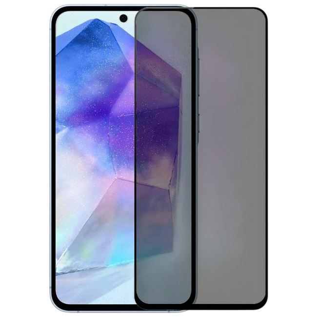 Protector de cristal templado Antiespía Samsung Galaxy A55 5G Hover Image