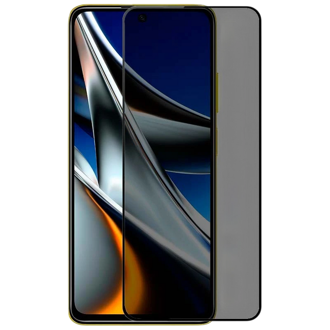 Protector de cristal templado Antiespía Xiaomi Poco X4 Pro 5G Hover Image