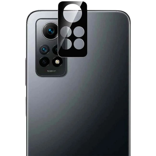 Protector de cámara Xiaomi Redmi Note 12 Pro 4G Negro Hover Image