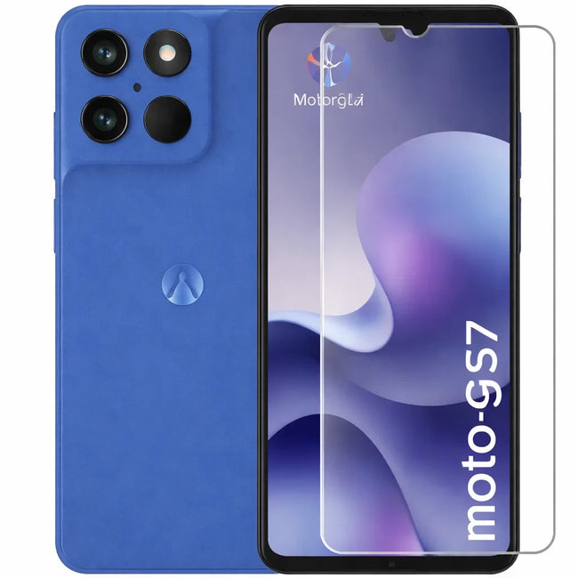 Protector de cristal templado Motorola G57 Power Full Screen 3D Hover Image