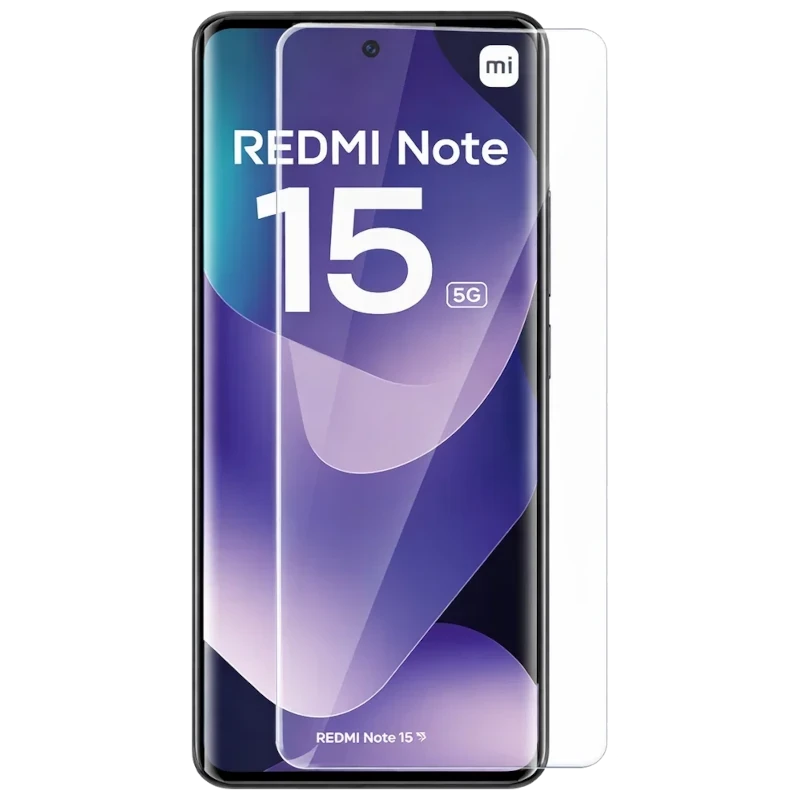 Protector de cristal templado Xiaomi Redmi Note 15 5G / Note 15 4G Full Screen 3D