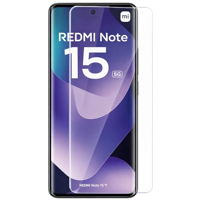 Protector de cristal templado Xiaomi Redmi Note 15 5G / Note 15 4G Full Screen 3D Hover Image