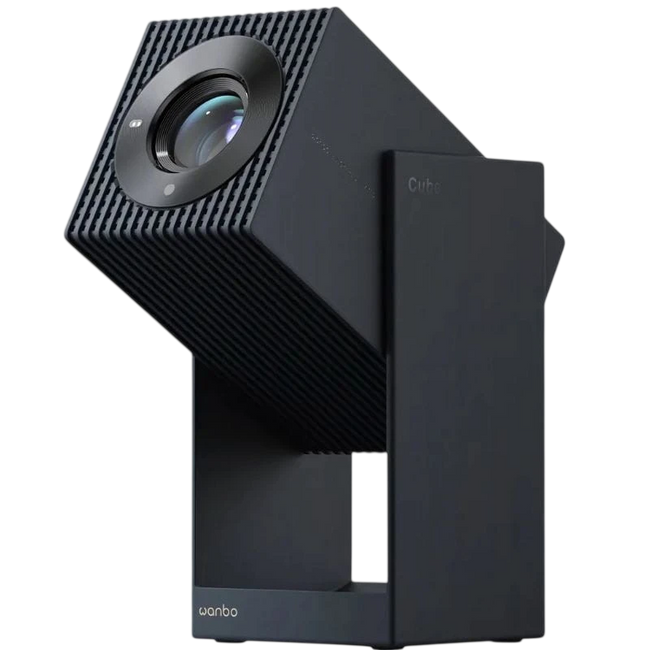 Proyector Wanbo Cube 2 Pro Black Blue Hover Image