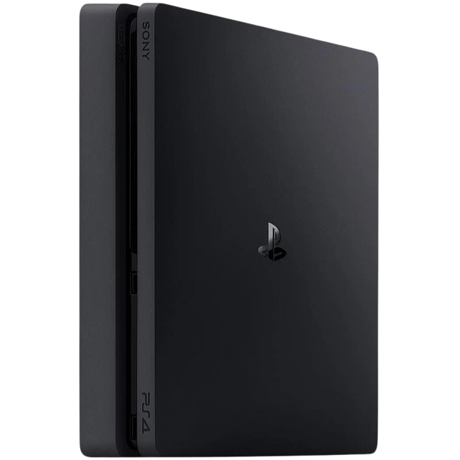 PlayStation 4 Slim 500GB Negro Renovado - Estado Excelente Hover Image