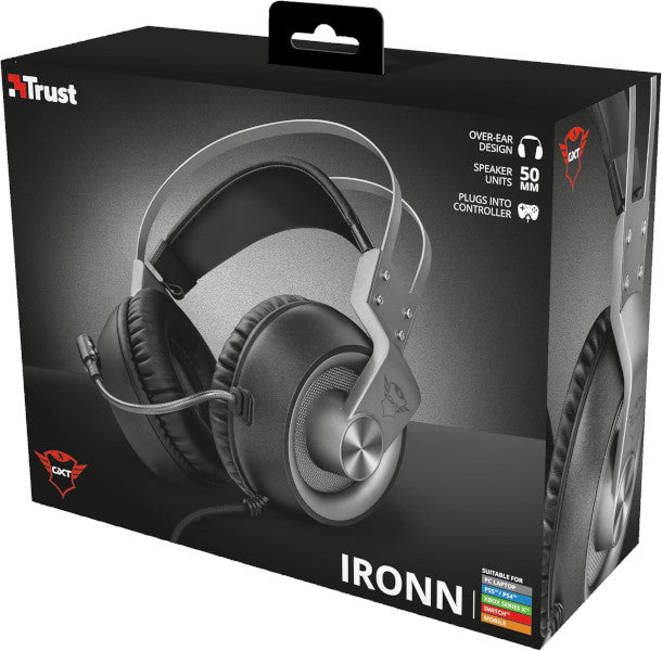 Cascos Trust Ironn Gaming Headset Gxt 430 (ps5/switch/xbox One/pc) Playstation 4 PS4 Hover Image