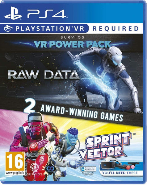 Raw Data + Sprint Vector -2 En 1- (vr) Sony Playstation 4 PS4 Hover Image