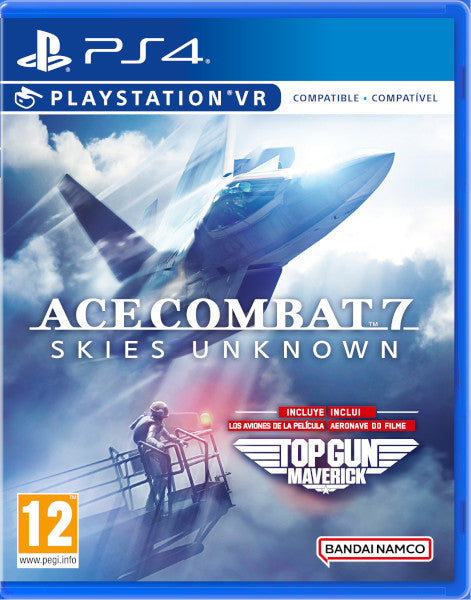 Ace Combat 7: Skies Unknown (incluye Top Gun Maverick) (vr) Sony Playstation 4 PS4 Hover Image