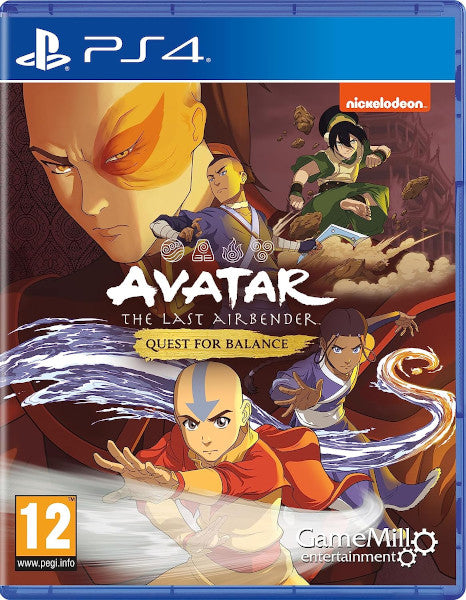 Nickelodeon Avatar The Last Airbender: Quest For Balance Sony Playstation 4 PS4 Hover Image