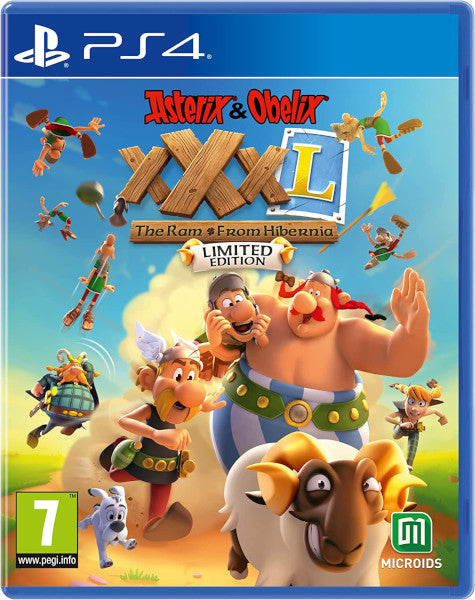 Asterix & Obelix Xxxl: The Ram From Hibernia Day One Edition Sony Playstation 4 PS4 Hover Image