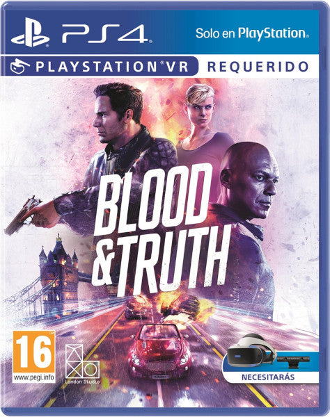 Blood And Truth (vr) Sony Playstation 4 PS4 Hover Image