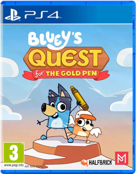 Bluey's Quest For The Gold Pen Sony Playstation 4 PS4 Hover Image