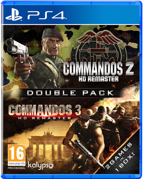 Commandos 2 + Commados 3 - Hd Remaster Double Pack Sony Playstation 4 PS4 Hover Image