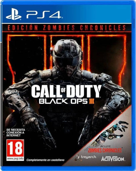 Call Of Duty Black Ops Iii Edicion Zombies Chronicles Sony Playstation 4 PS4 Hover Image