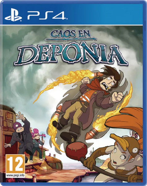 Caos En Deponia Sony Playstation 4 PS4 Hover Image