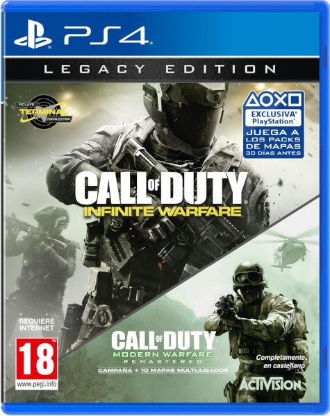 Call Of Duty: Infinite Warfare Legacy Edition Sony Playstation 4 PS4 Hover Image