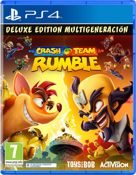 Crash Team Rumble -edicion Deluxe Multigeneracion - Sony Playstation 4 PS4 Hover Image
