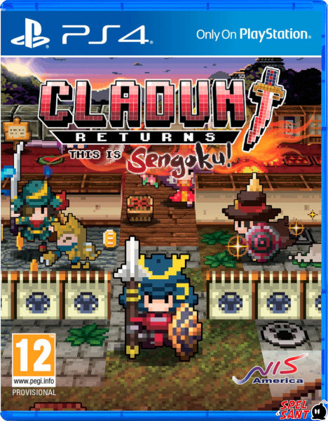 Cladun Returns: This Is Sengoku! Sony Playstation 4 PS4