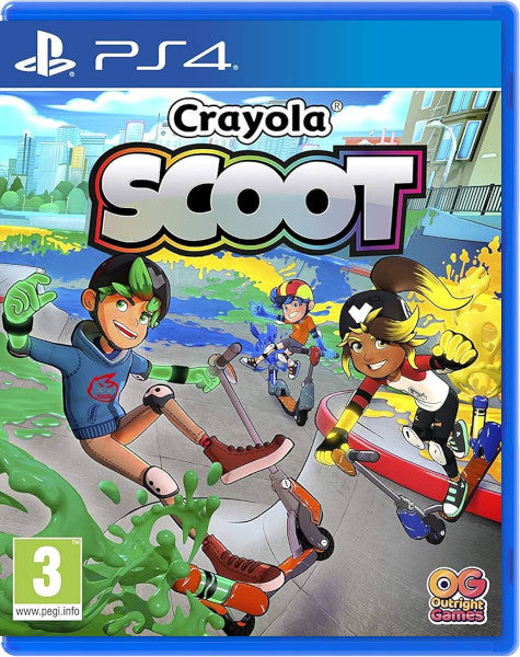 Crayola Scoot Sony Playstation 4 PS4 Hover Image