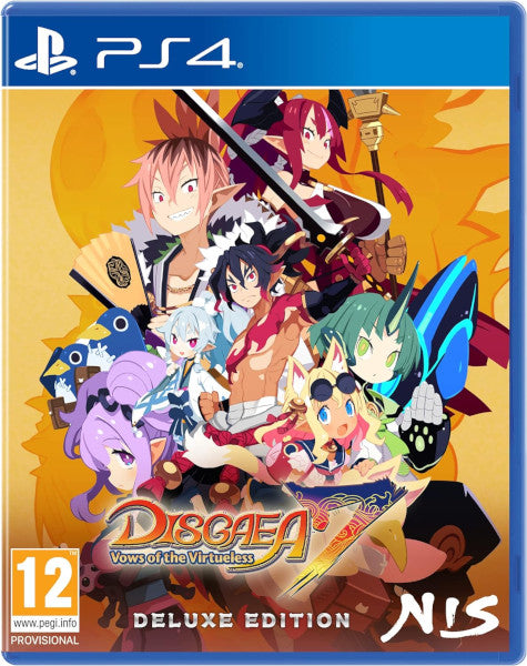 Disgaea 7: Vows Of The Virtueless Deluxe Edition Sony Playstation 4 PS4 Hover Image