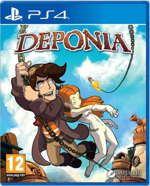 Deponia Sony Playstation 4 PS4 Hover Image
