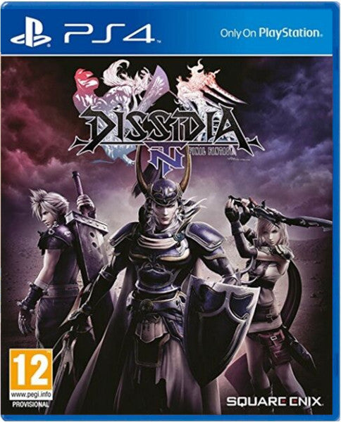 Dissidia Final Fantasy Nt Sony Playstation 4 PS4