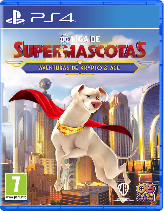 Dc Liga De Supermascotas: Aventuras De Krypto & Ace Sony Playstation 4 PS4 Hover Image