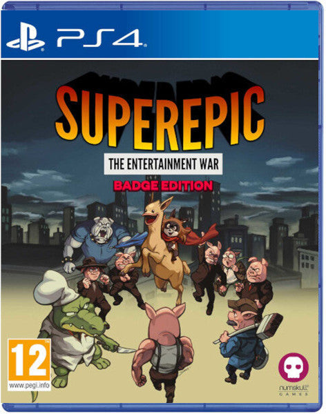 Superepic The Entertainment War (badge Edition) Sony Playstation 4 PS4