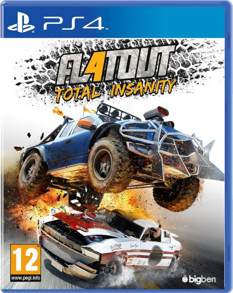 Flatout 4 Total Insanity Sony Playstation 4 PS4 Hover Image
