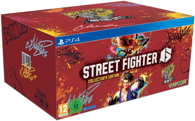 Street Fighter 6 Collectors Edition Sony Playstation 4 PS4 Hover Image