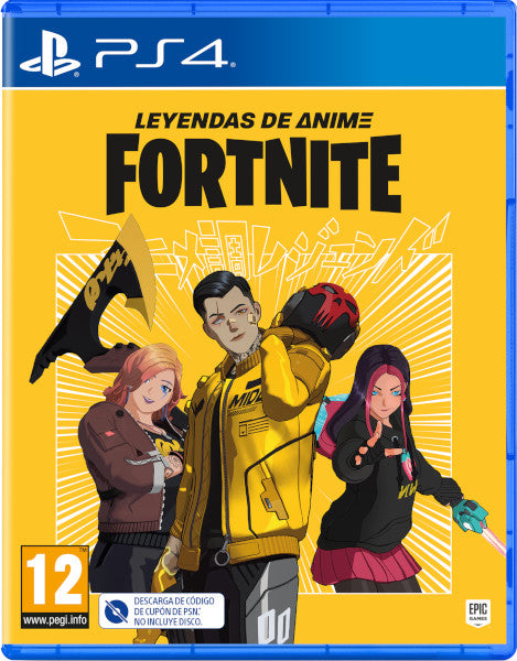 Fortnite: Leyendas De Anime (ciab) Sony Playstation 4 PS4 Hover Image