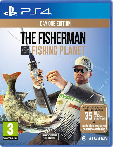 The Fisherman: Fishing Planet Day One Edition Sony Playstation 4 PS4 Hover Image