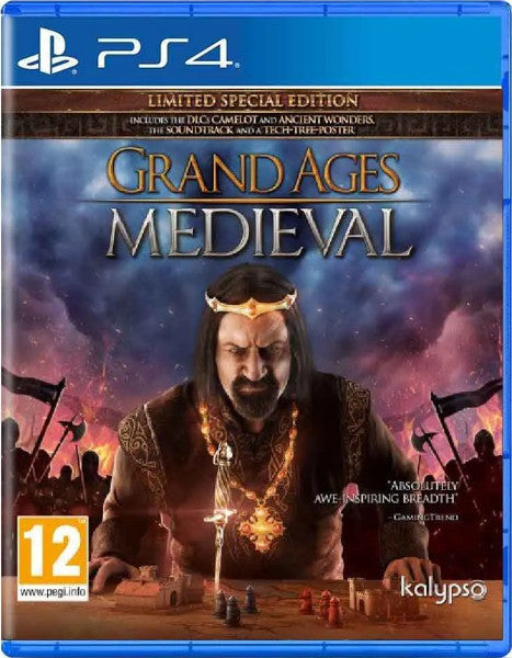 Grand Ages: Medieval Limited Special Edition Sony Playstation 4 PS4 Hover Image