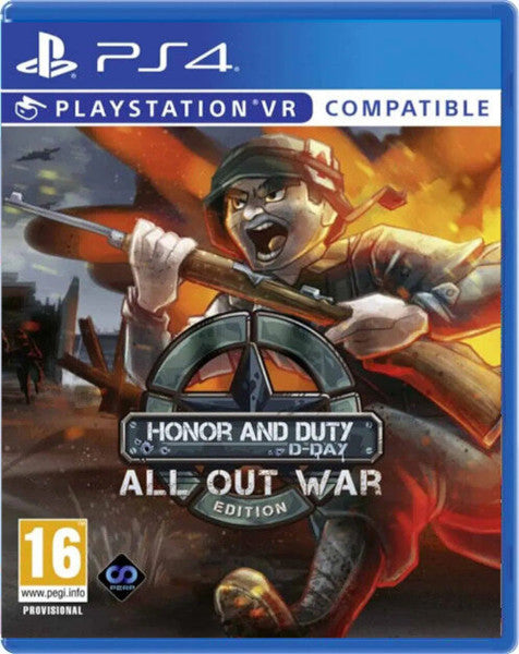 Honor And Duty D-day: All Out War Edition (vr) Sony Playstation 4 PS4 Hover Image