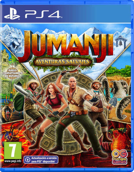Jumanji Aventuras Salvajes Sony Playstation 4 PS4 Hover Image