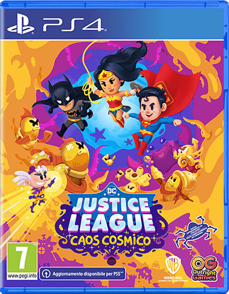 Dc Justice League: Caos Cosmico (incluye Llavero Exclusivo) Sony Playstation 4 PS4 Hover Image