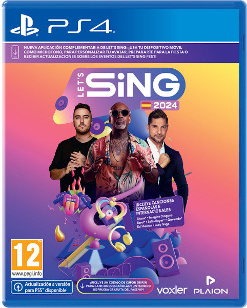 Let's Sing 2024 Sony Playstation 4 PS4 Hover Image