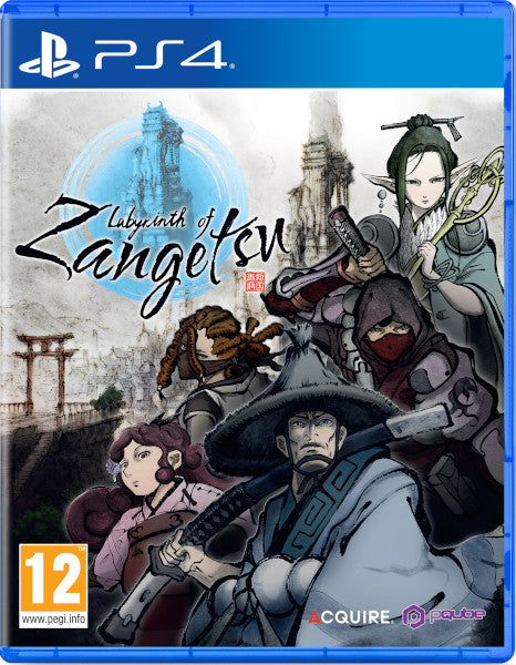 Labryinth Of Zangetsu Sony Playstation 4 PS4 Hover Image